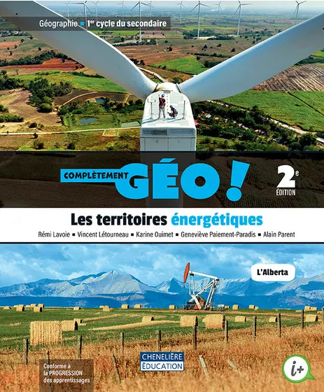 TERRITOIRES ÉNERGÉTIQUES - 2E SECONDAIRE