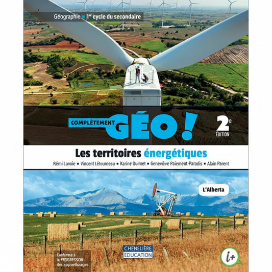 TERRITOIRES ÉNERGÉTIQUES - 2E SECONDAIRE
