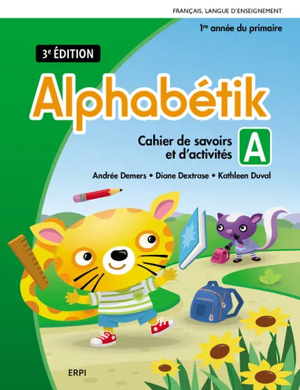 ALPHABÉTIK 3E ÉDITION - 1RE ANNÉE