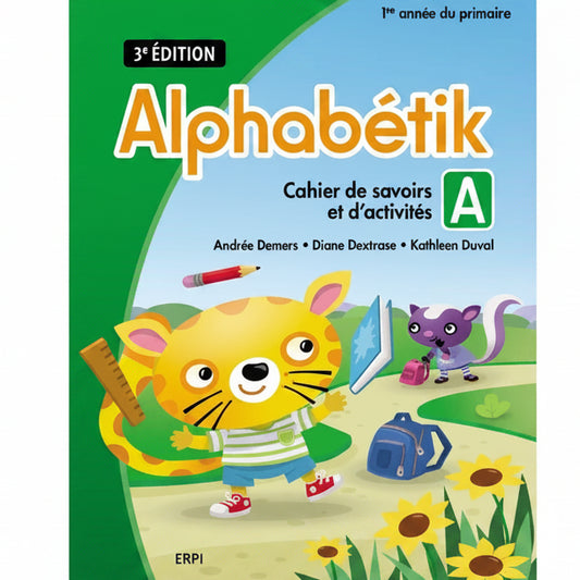 ALPHABÉTIK 3E ÉDITION - 1RE ANNÉE