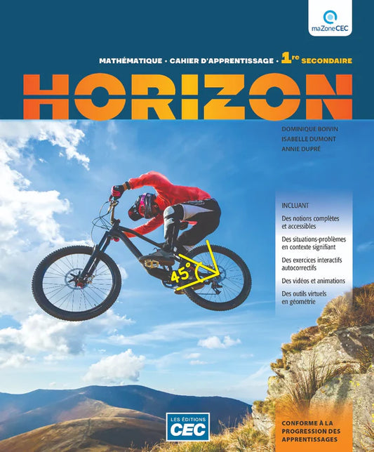 HORIZON – PAPIER + WEB - SECONDAIRE 1