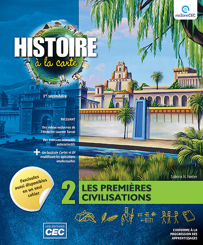 HISTOIRE À LA CARTE – PAPIER  – 2E SECONDAIRE