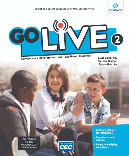 GO LIVE  – 2E SECONDAIRE