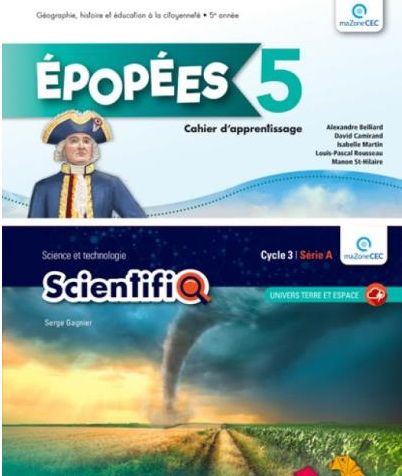 ENSEMBLE ÉPOPÉES / SCIENTIFIQ - 5E ANNÉE