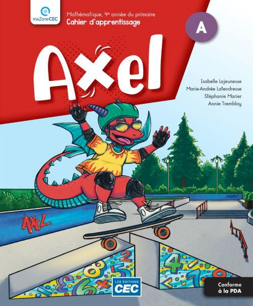 AXEL - MATHÉMATIQUES  - 4E ANNÉE