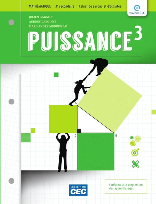 PUISSANCE 3 – PAPIER + WEB - SECONDAIRE 3