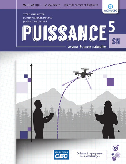 PUISSANCE 5 SN - VERSION PAPIER - 5E SECONDAIRE