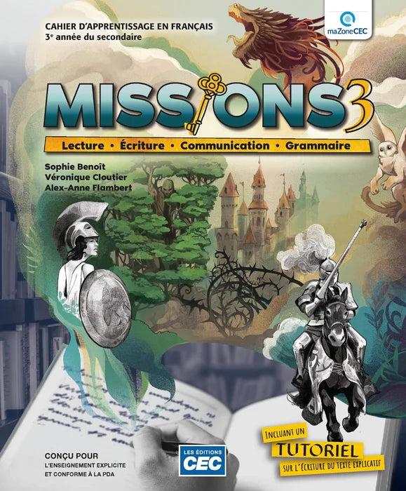 MISSION 3 VERSION PAPIER – SECONDAIRE 3