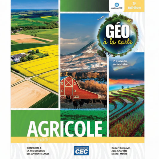 GÉO À LA CARTE - "AGRICOLE" - SECONDAIRE 1