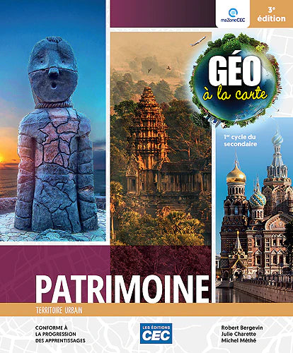 GÉO À LA CARTE - FASCICULE "PATRIMOINE" - SECONDAIRE 1