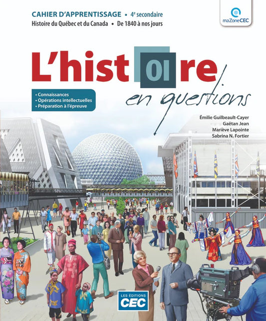L'HISTOIRE EN QUESTIONS 4  – PAPIER - SECONDAIRE 4