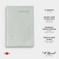 Charger l'image dans la visionneuse de la galerie, W.MAXWELL - AGENDA HEBDOMADAIRE 2026-27 "GAMA-E" - GRIS
