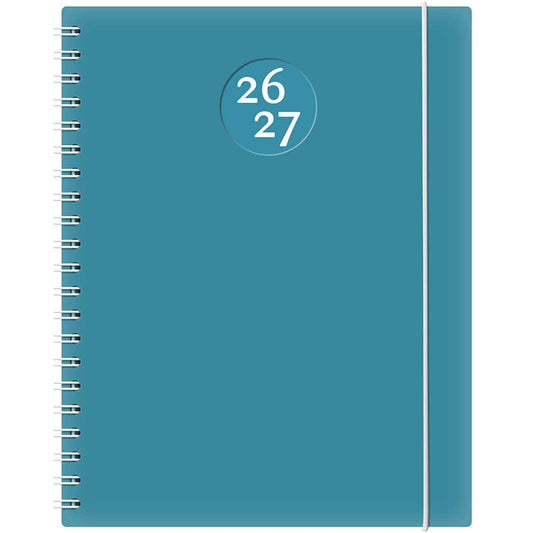 W.MAXWELL - AGENDA HEBDOMADAIRE 2026-27 "KIBO-E" - BLEU