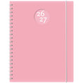 Charger l'image dans la visionneuse de la galerie, W.MAXWELL - AGENDA HEBDOMADAIRE 2026-27 "KIBO-E" - ROSE
