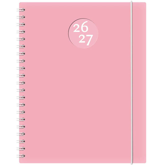 W.MAXWELL - AGENDA HEBDOMADAIRE 2026-27 "KIBO-E" - ROSE