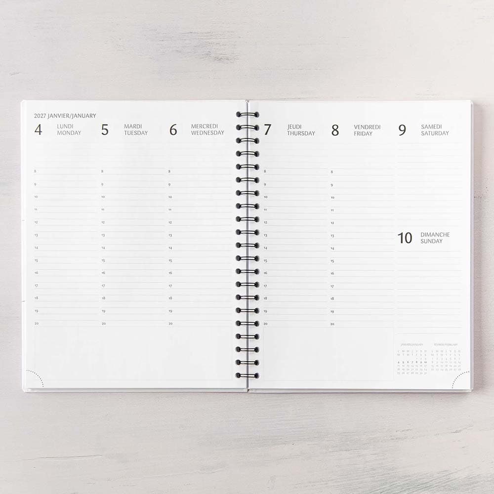 W.MAXWELL - AGENDA HEBDOMADAIRE 2026-27 "GARBO-E" - CERFS VOLANTS