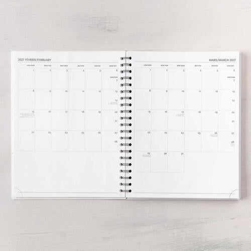 W.MAXWELL - AGENDA HEBDOMADAIRE 2026-27 "GARBO-E" - CERFS VOLANTS