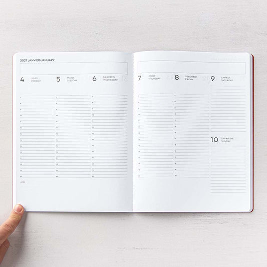 W.MAXWELL - AGENDA HEBDOMADAIRE 2026-27 "MEMO-E" - RETRO