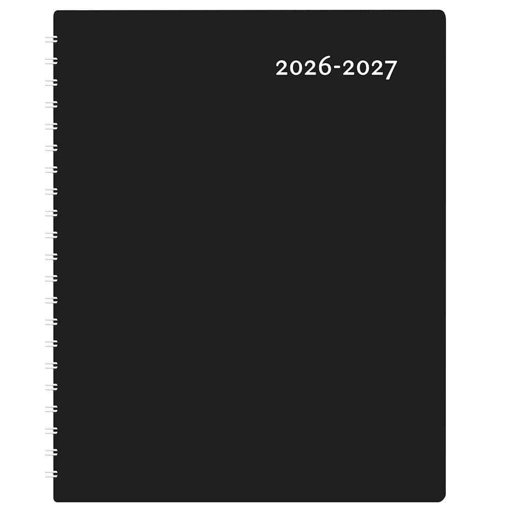 W.MAXWELL - AGENDA HEBDOMADAIRE 2026-27 "MAXI-E" - NOIR