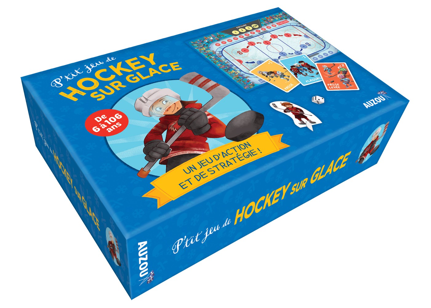 AUZOU - P'tit jeu de hockey sur glace