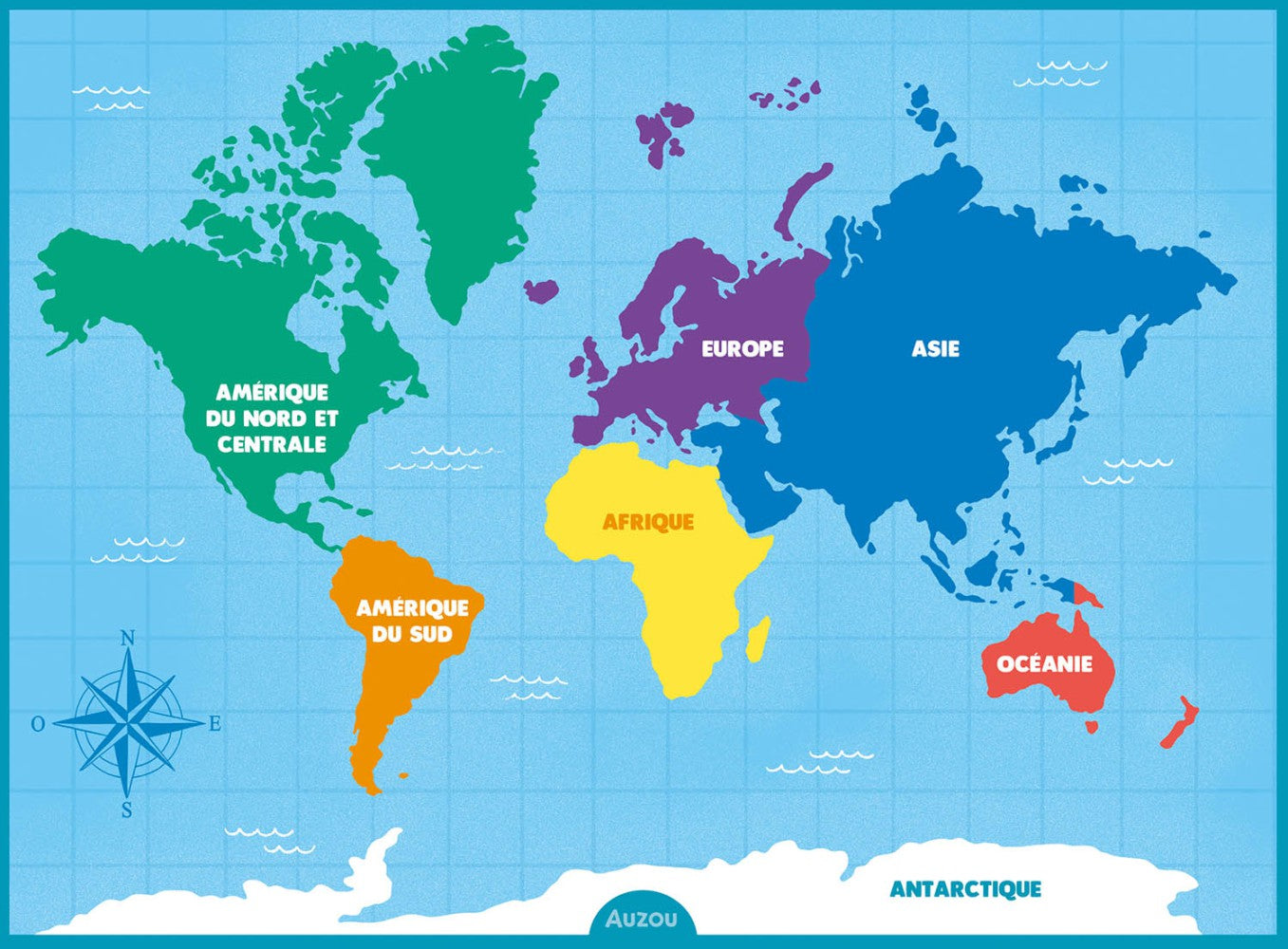 AUZOU -Jeu je joue et je découvre les pays du monde