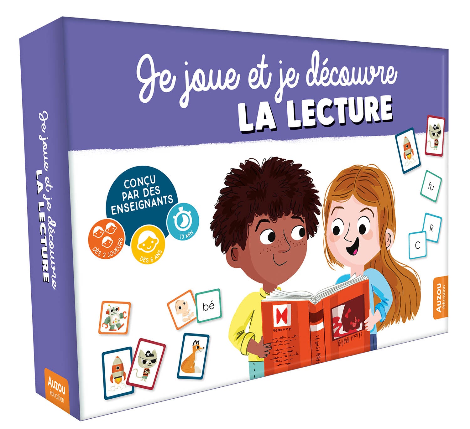 AUZOU -  jeu Je joue et je découvre la lecture