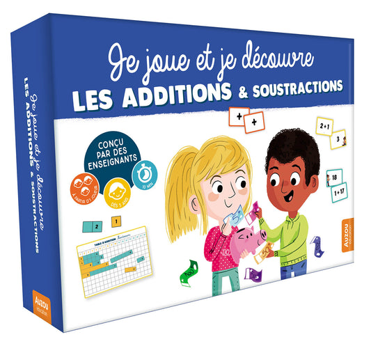AUZOU -Joue et découvre  les additions & soustractions