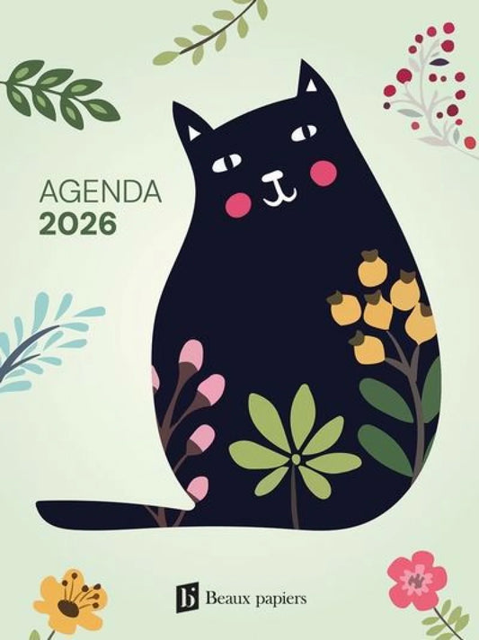 AGENDA BEAUX PAPIERS -  CHAT 2026