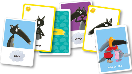 AUZOU - Jeu du Loup : Les émotions