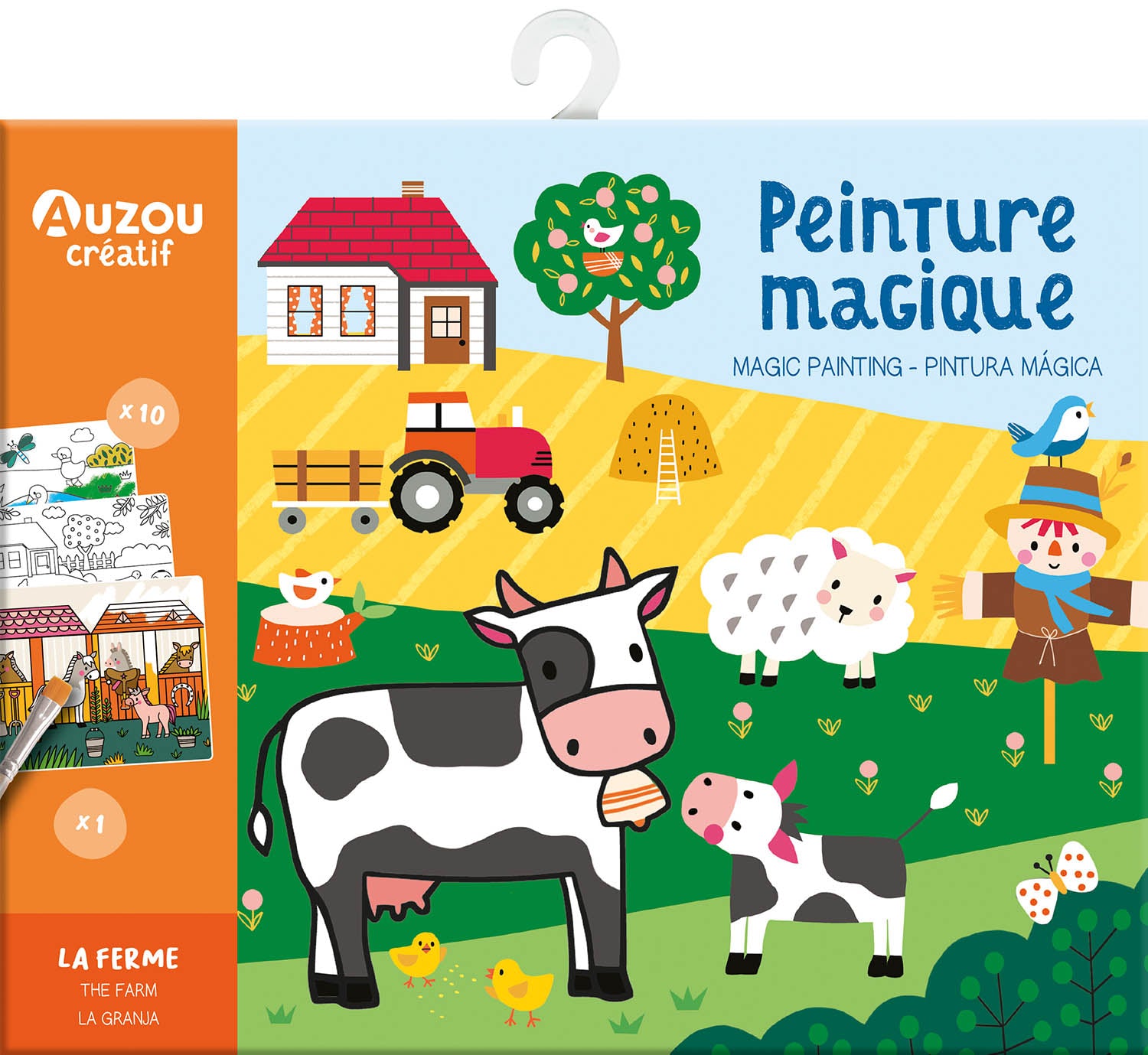 AUZOU - Peinture magique : la ferme