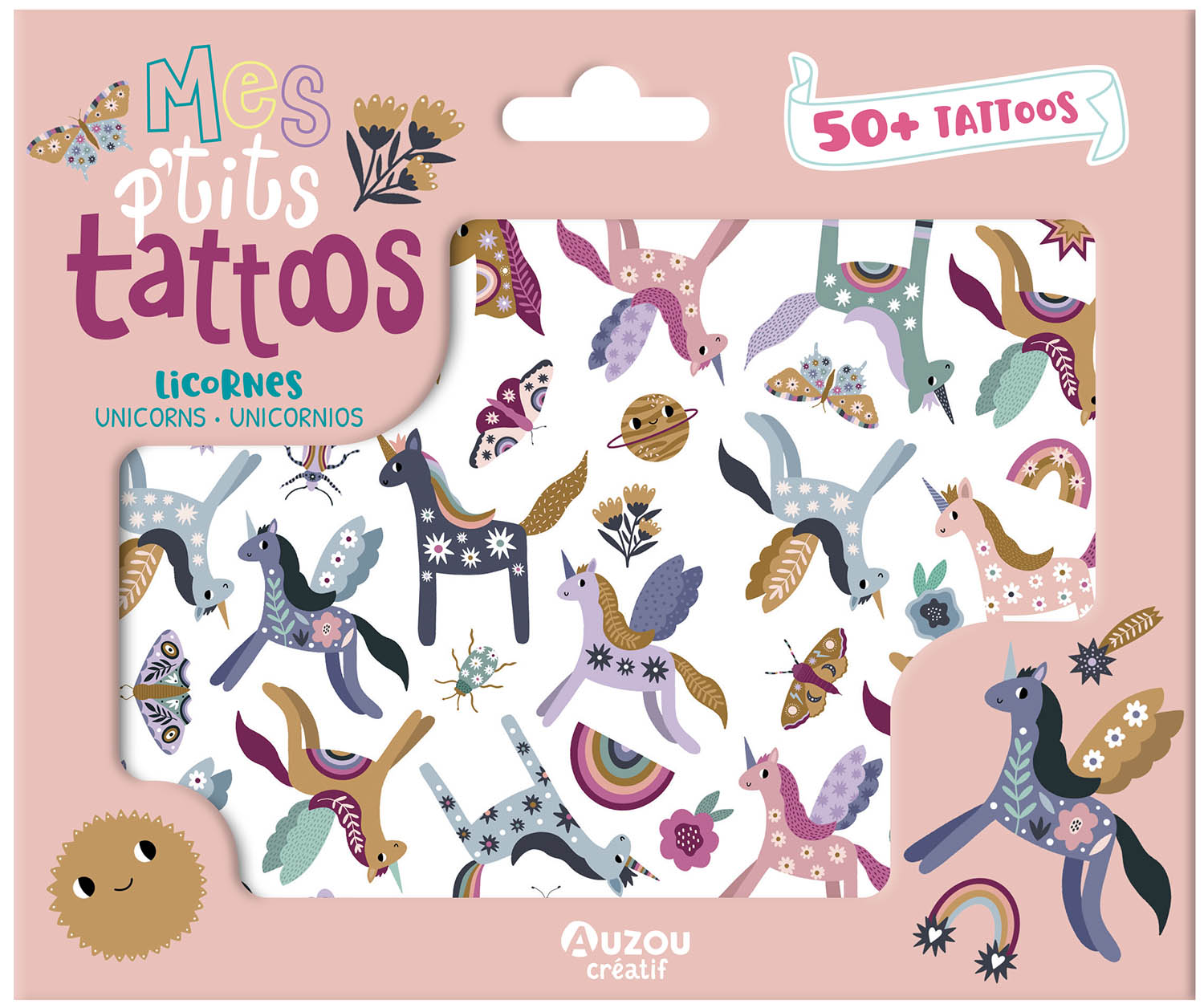 AUZOU - Mes P'tits tattoos : Licornes