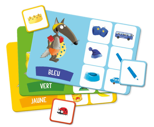 AUZOU - P'tit Loup - le loto des couleurs