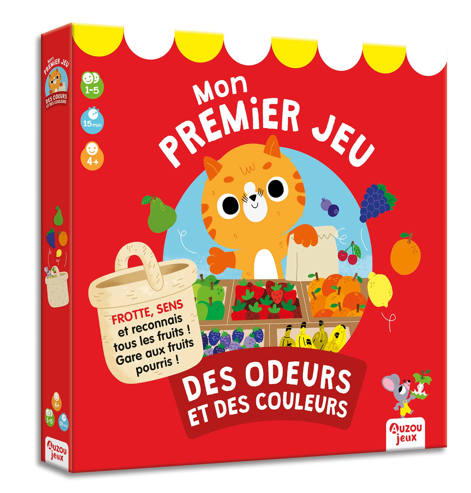 AUZOU - Mon premier jeu des odeurs et des couleurs