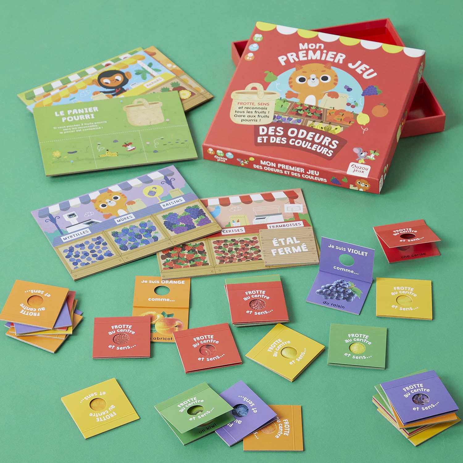 AUZOU - Mon premier jeu des odeurs et des couleurs