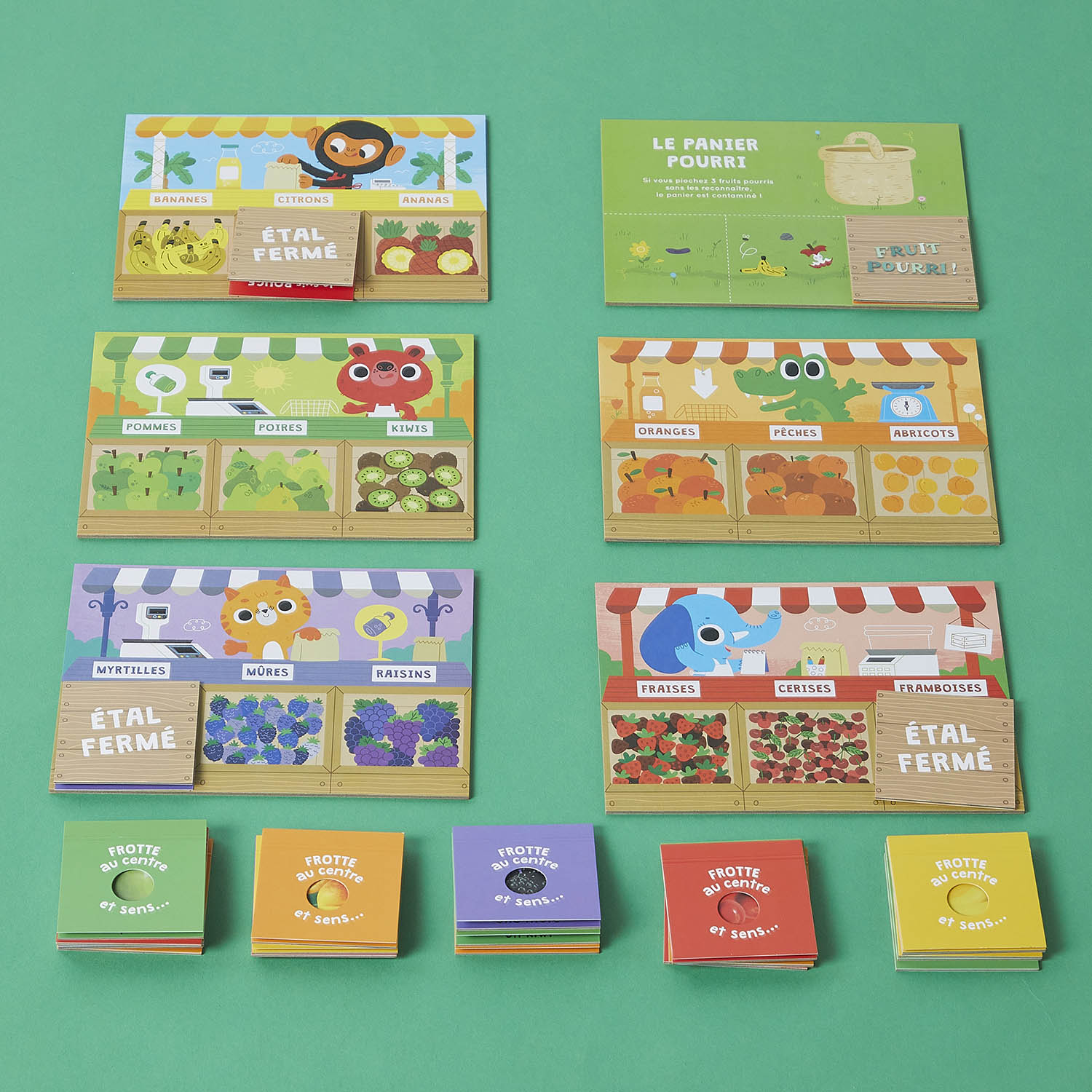 AUZOU - Mon premier jeu des odeurs et des couleurs