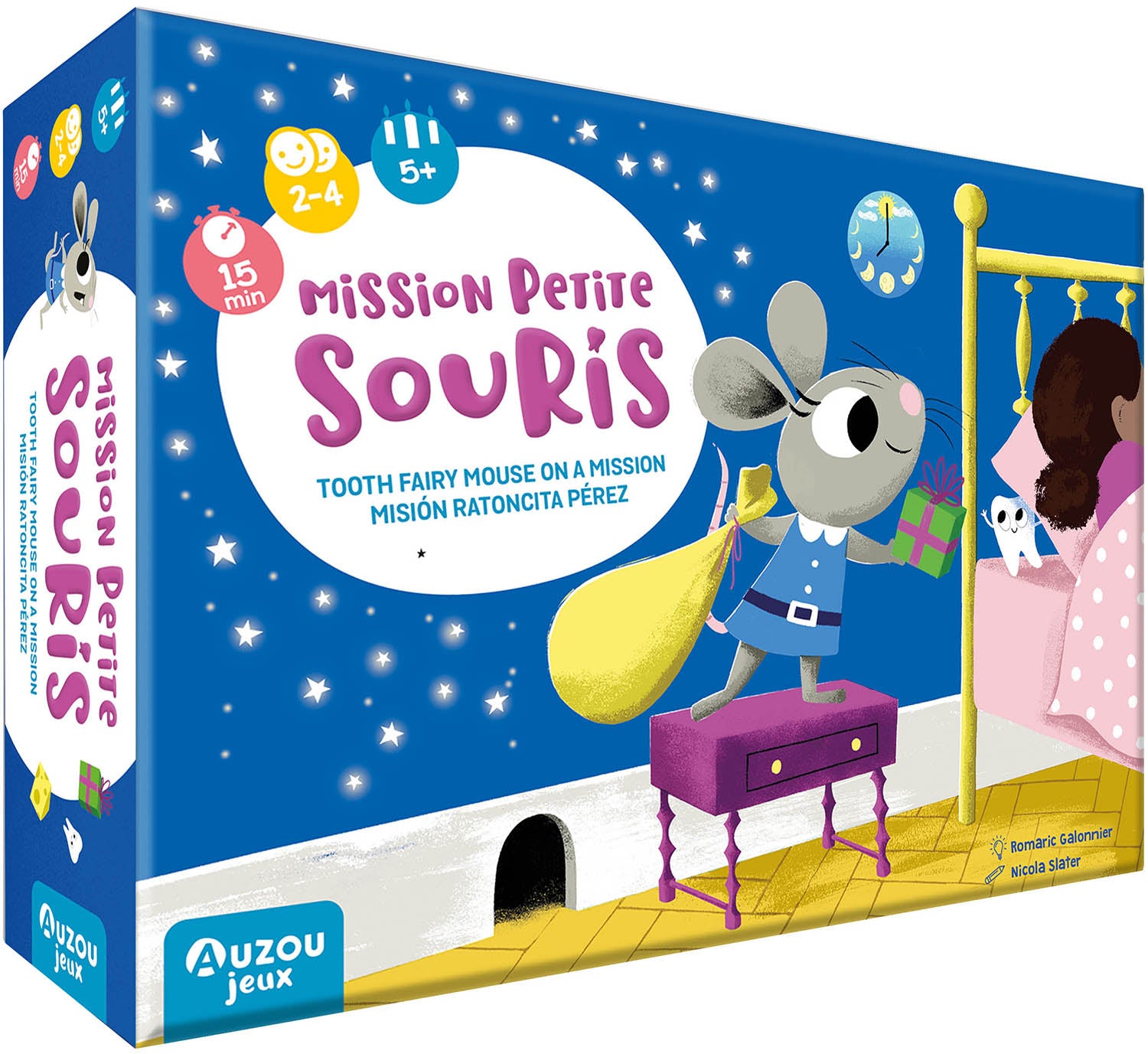 AUZOU -  P'tits  Jeux  Mission petite souris