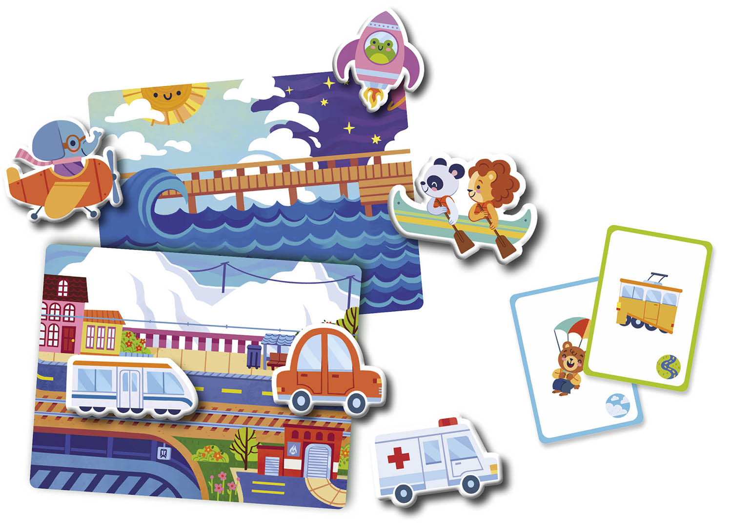 AUZOU - Premier coffret aimante Les véhicules 40 mcx