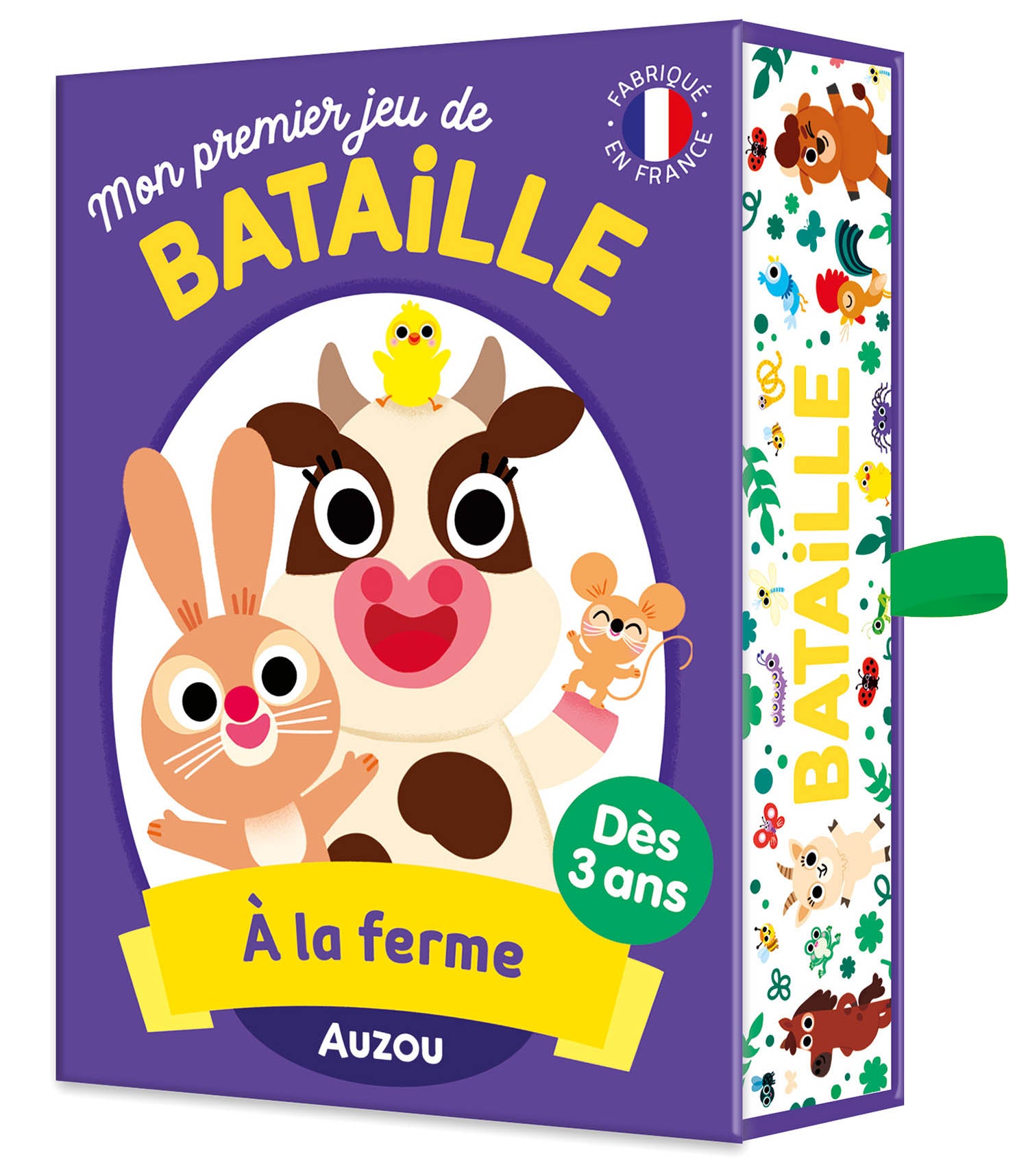 AUZOU - Jeux de cartes Premier jeu de bataille à la ferme