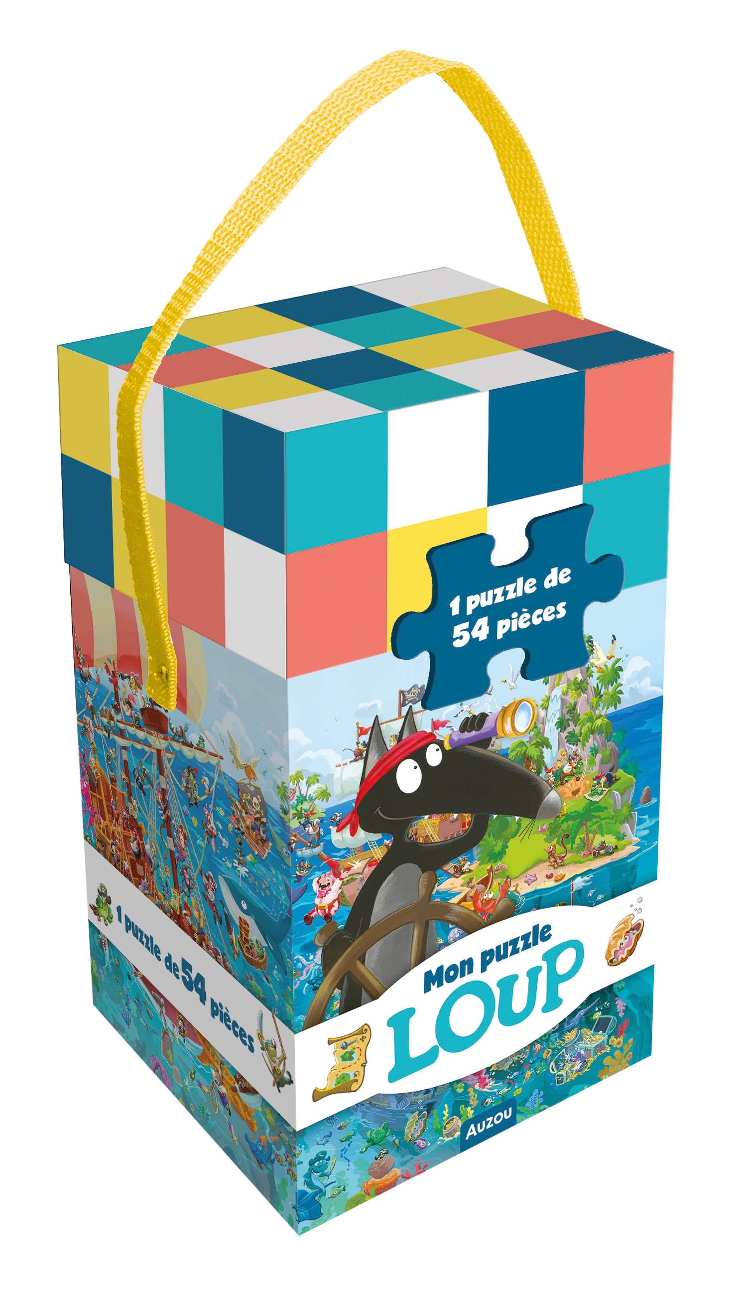 AUZOU - Mon puzzle loup