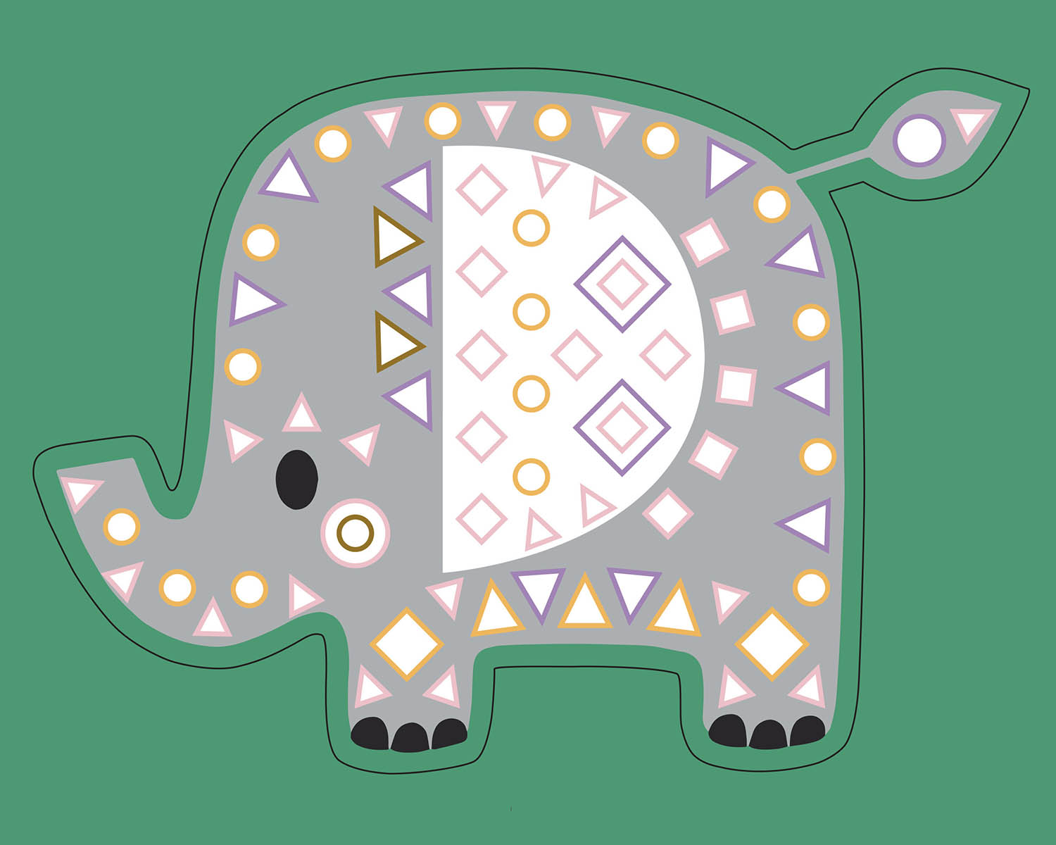 AUZOU - Coffret d'artiste Mes gros animaux en mosaïque