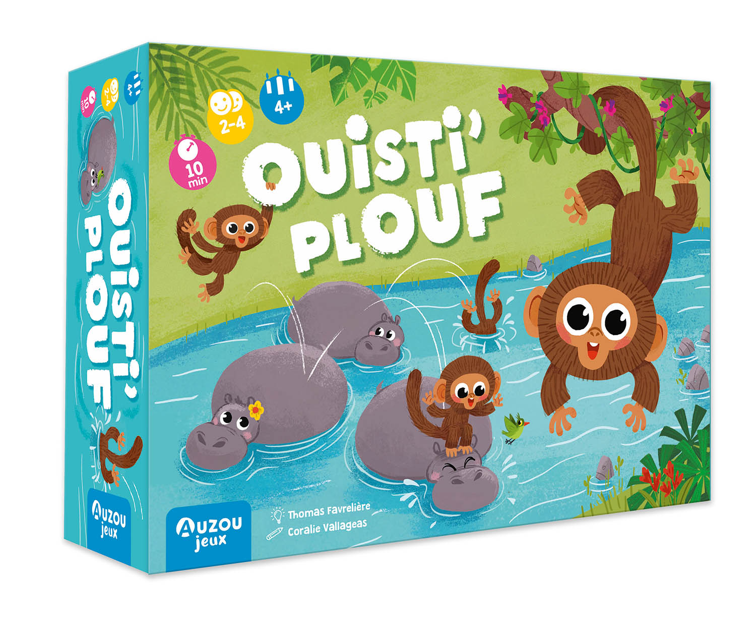 AUZOU -  Jeu Ouisti'plouf
