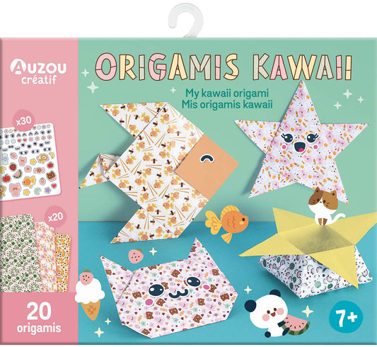 AUZOU -  Coffret Mes origamis kawaii