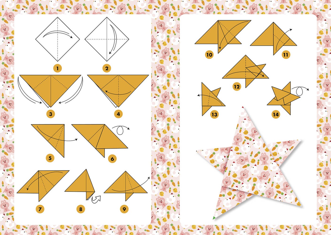 AUZOU -  Coffret Mes origamis kawaii