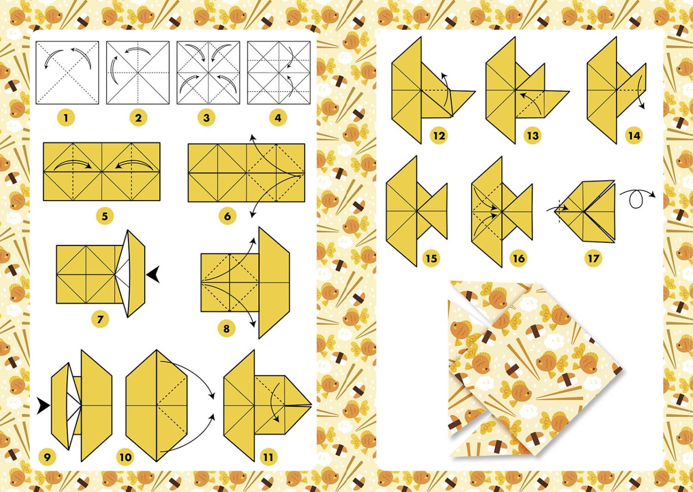 AUZOU -  Coffret Mes origamis kawaii