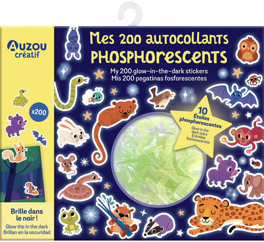 AUZOU - Mes 200 autocollants phosphorescents
