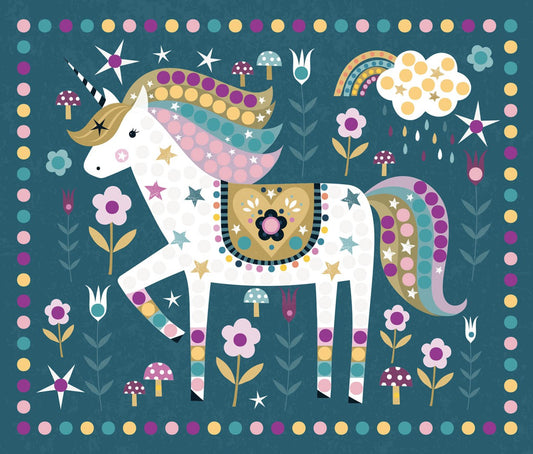 AUZOU - Mes tableaux licornes à strass