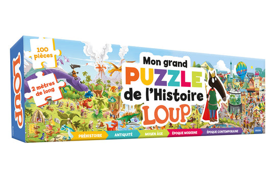 AUZOU - Mon grand puzzle de l'histoire Loup 100 mcx