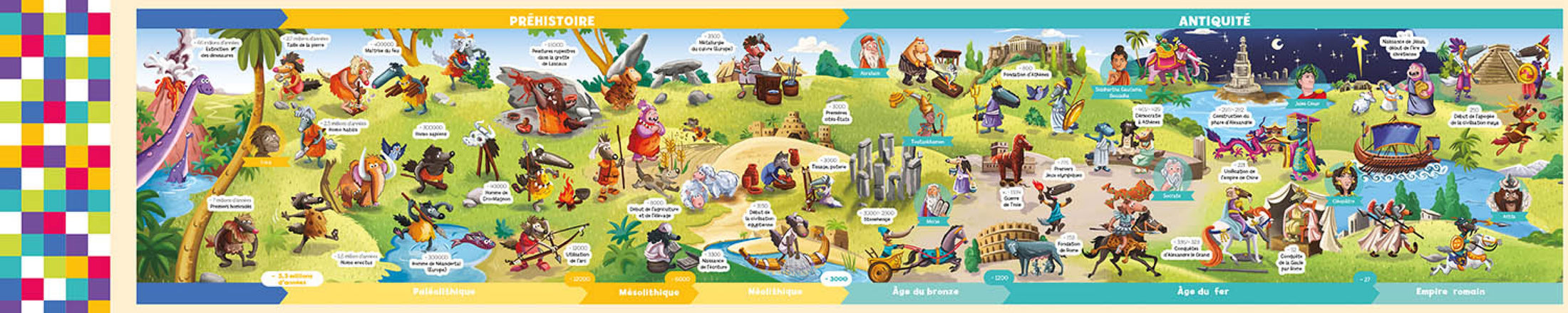 AUZOU - Mon grand puzzle de l'histoire Loup 100 mcx