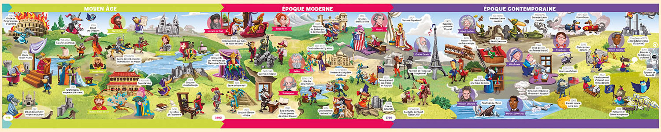 AUZOU - Mon grand puzzle de l'histoire Loup 100 mcx