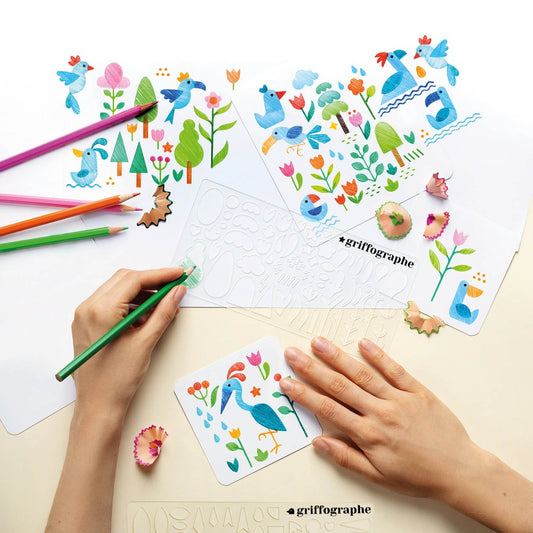 AUZOU - Dessine avec le griffographe - Dans la forêt